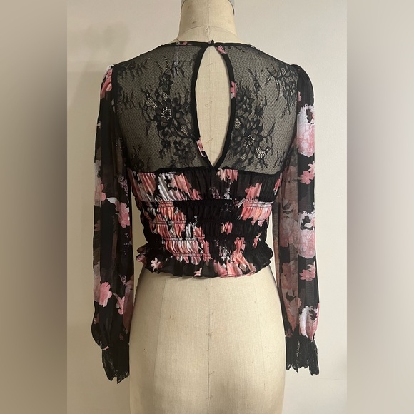Free People Combo Daphne Blouse Size Small - Picture 7 of 13
